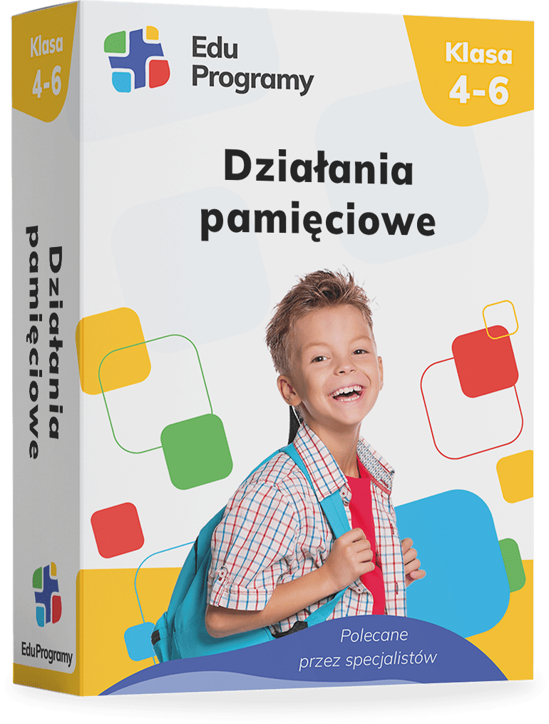 Działania pamięciowe - Edukacyjny program interaktywny dla klas 4-6