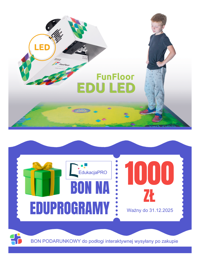Interaktywna podłoga FunFloor EDU LED