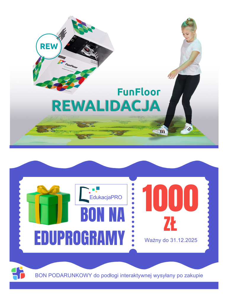 Interaktywna podłoga FunFloor REWALIDACJA