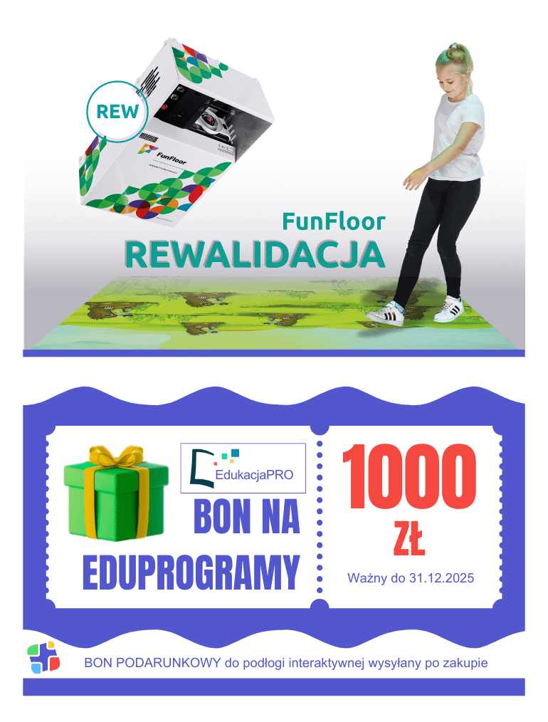Interaktywna podłoga FunFloor REWALIDACJA