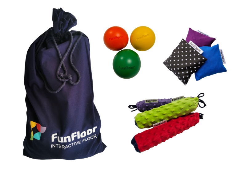 Worek akcesoriów sensorycznych FunFloor