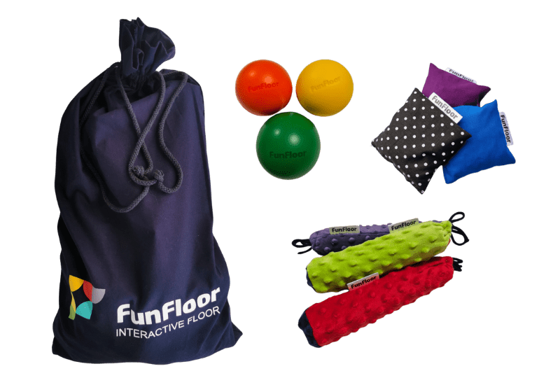 Worek akcesoriów sensorycznych FunFloor