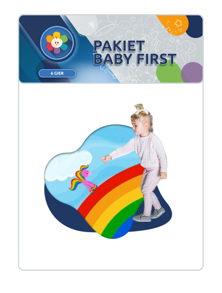 Pakiet Baby First - gry na podłogę interaktywną