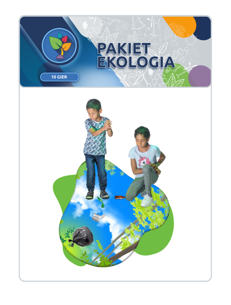 Pakiet gier EKOLOGIA na podłogę interaktywną