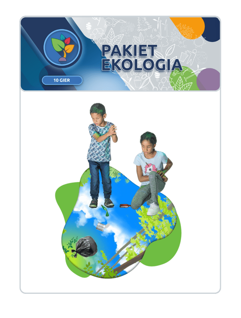 Pakiet gier EKOLOGIA na podłogę interaktywną