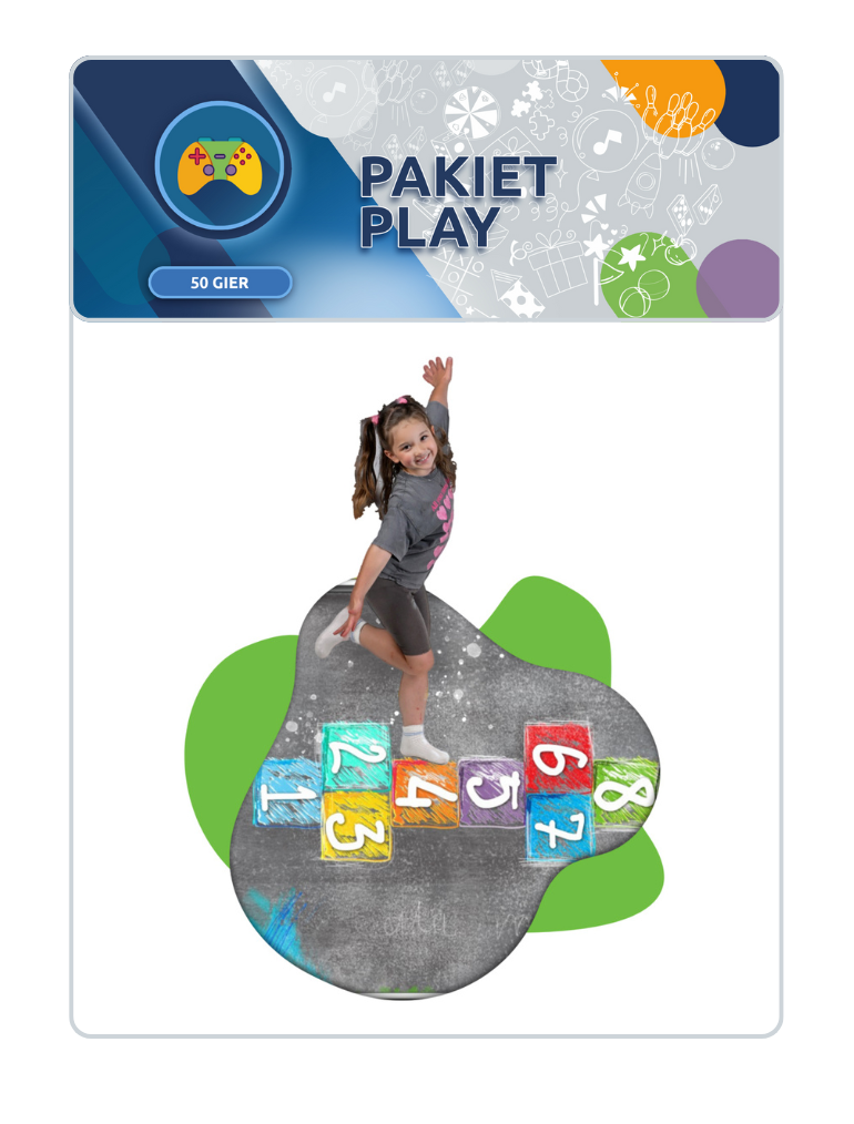 Pakiet PLAY - gry na podłogę interaktywną