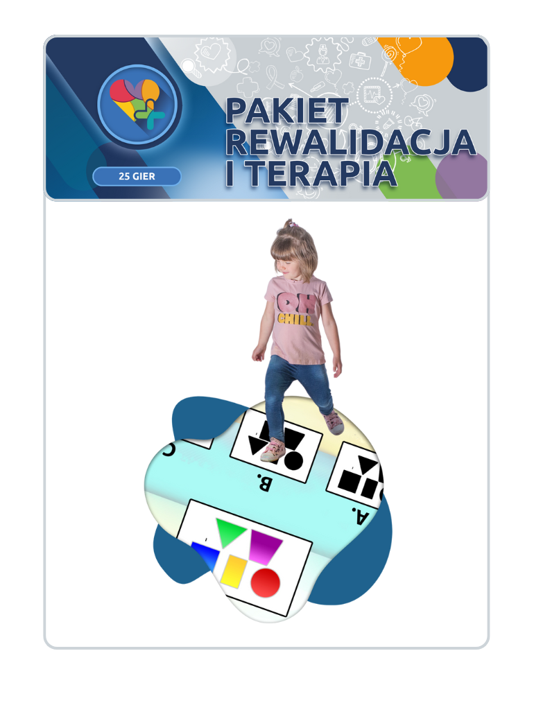 Pakiet Rewalidacja i Terapia - gry na podłogę interaktywną