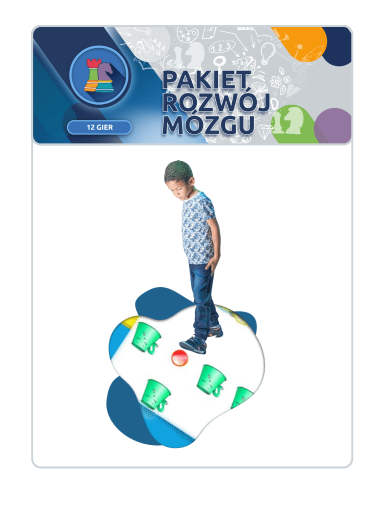 Pakiet gier Rozwój Mózgu na podłogę interaktywną