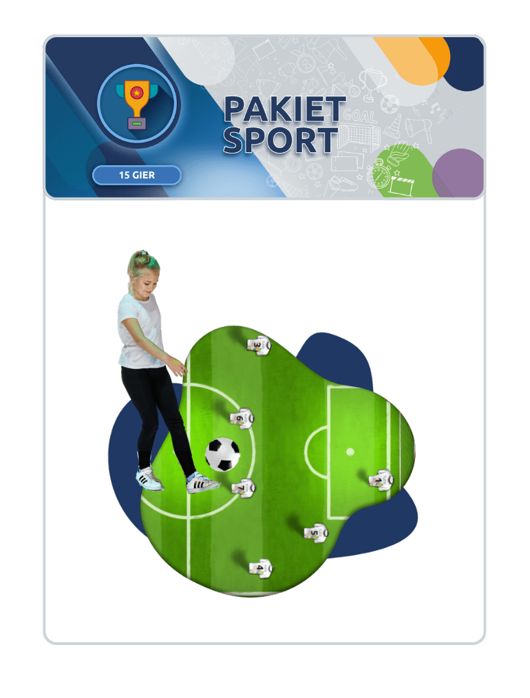 Pakiet SPORT - gry na podłogę interaktywną