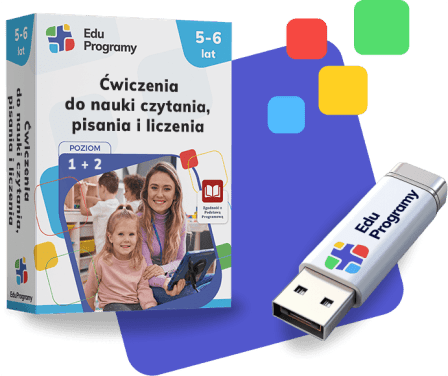 Ćwiczenia do nauki czytania, pisania i liczenia w przedszkolu