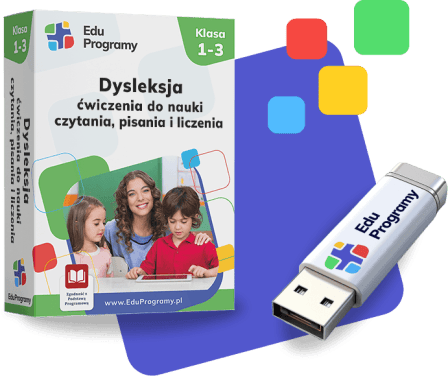 Dysleksja ćwiczenia do nauki czytania, pisania i liczenia (set)